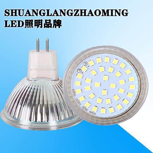 LED灯杯2835贴片3W5W 射灯220V筒灯光源MR11 MR16插口12V灯泡GU10