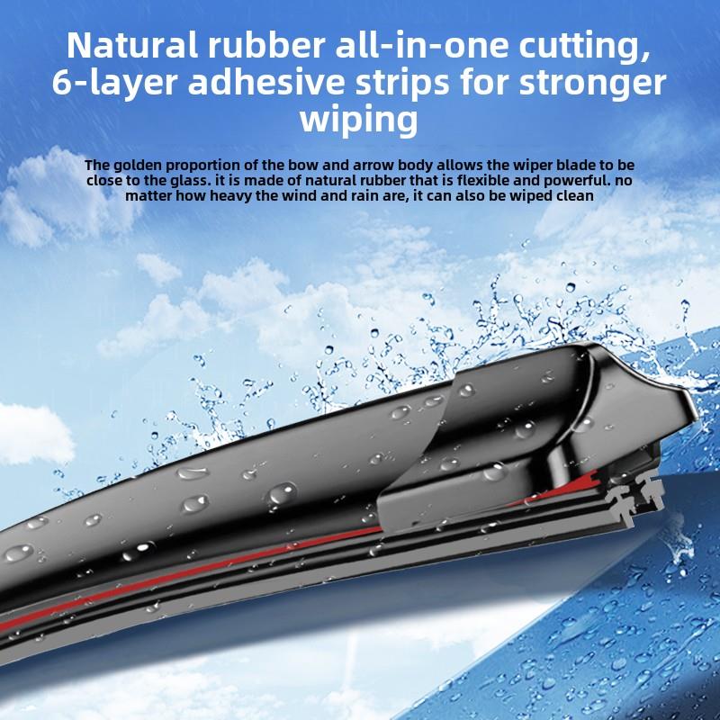 六层橡胶条东风星凌治M3雨刷片凌治V3凌治汽车M5面包车雨刷