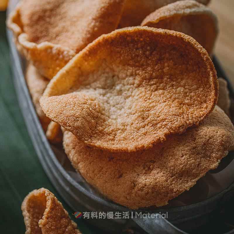 泰国进口水妈妈虾片泰式小吃宋卡虾饼酥脆自炸厚餐厅解压零食蘸酱