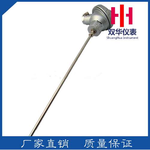 铠装高精度防水PT100探头式热电阻WZP-131