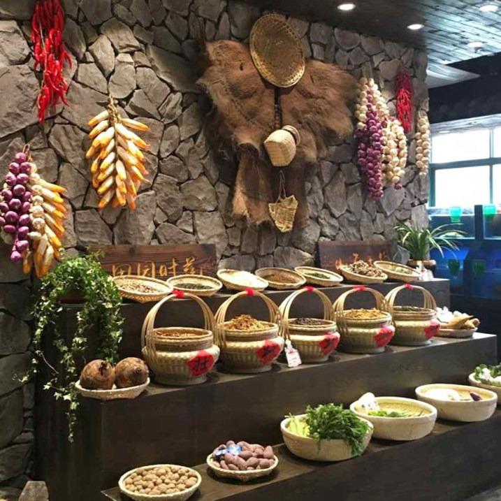 饭店乡村老物件农村复古怀旧装饰品餐厅火锅店湘菜馆墙面挂件挂饰
