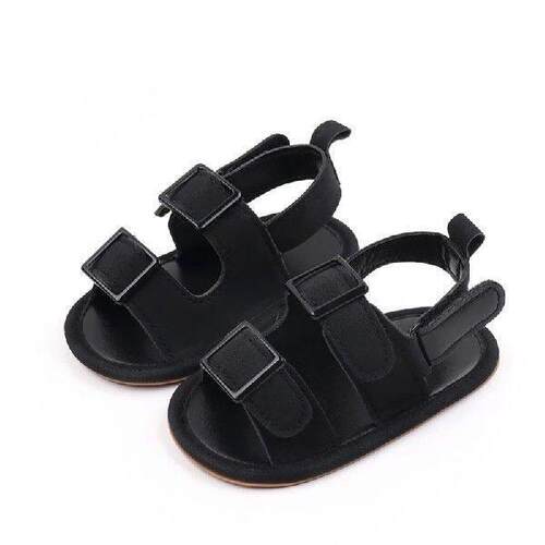 Crib Shoes Adjust Beach Shoes Soft Rubber Shoes Soft PU