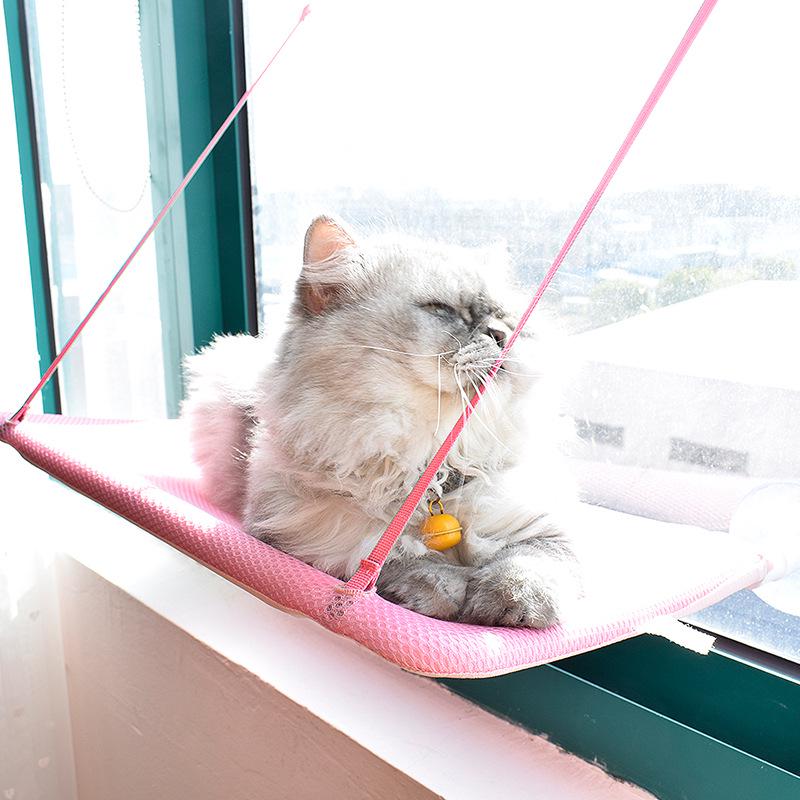 乐优派吊床窗户玻璃悬挂吸盘式猫床猫咪晒太阳猫窝猫笼沙发透气