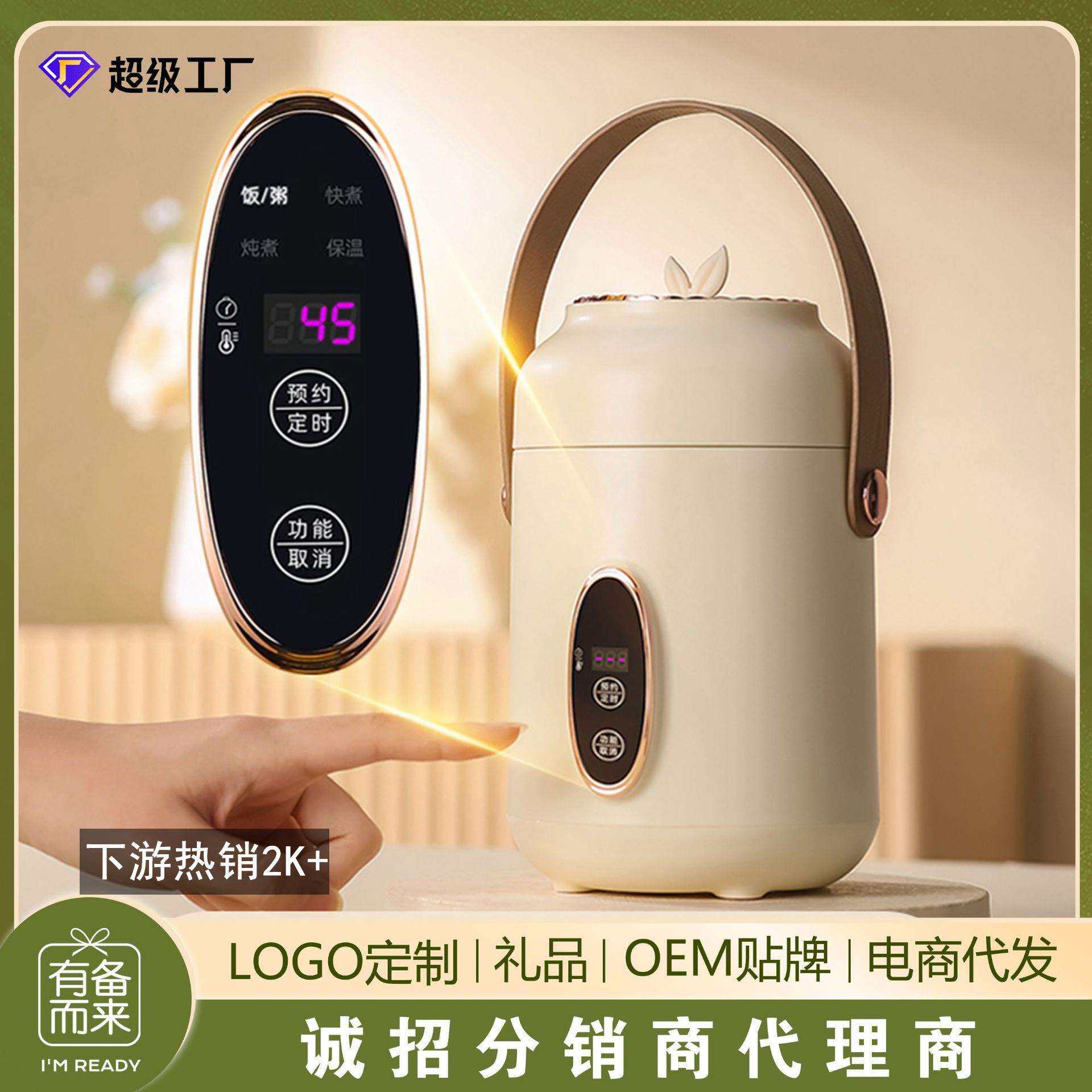 便携式养生壶家用小型多功能电炖杯办公室煮粥自动养生杯迷你便携