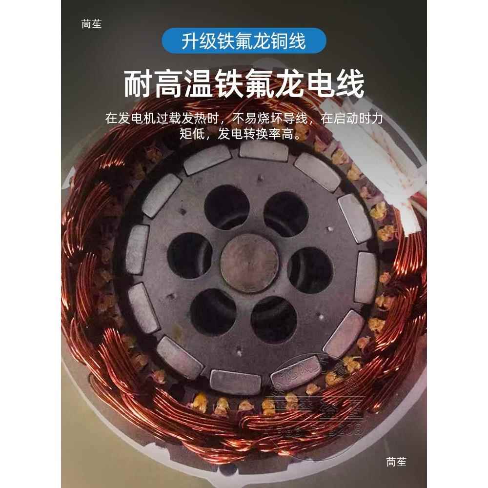 1000W家用小型风力发电机船舶路灯户外小车载12V24V带充电控制器