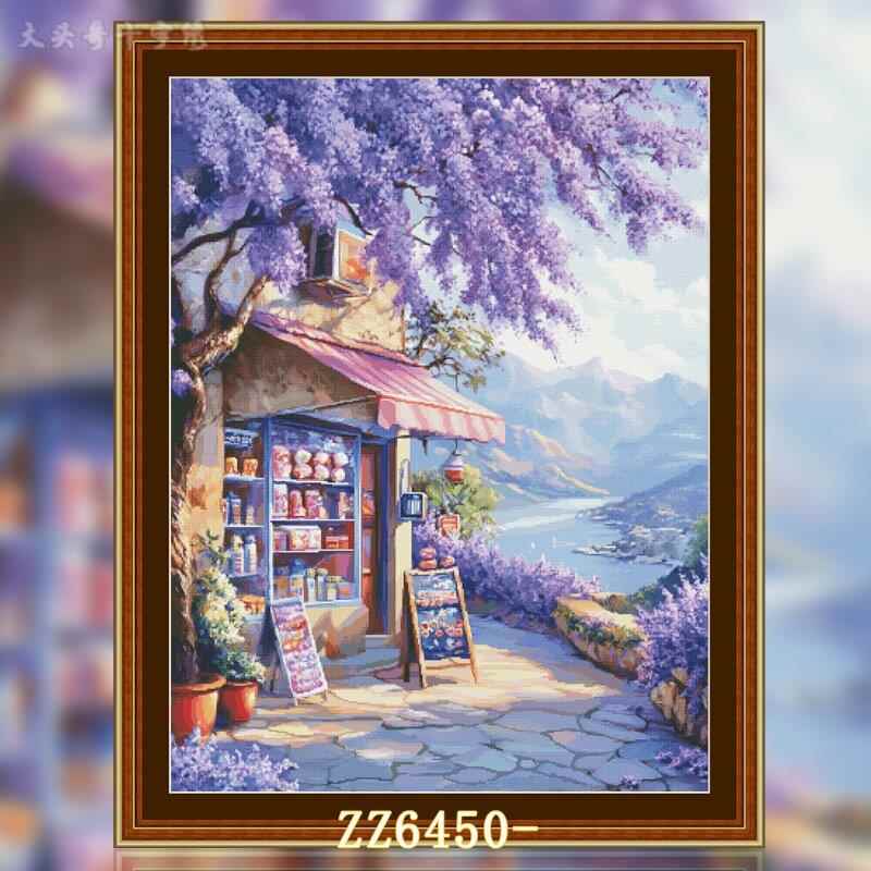 【ZZ6559-浪漫杂货店】十字绣2024新款客厅卧室自己绣简约小