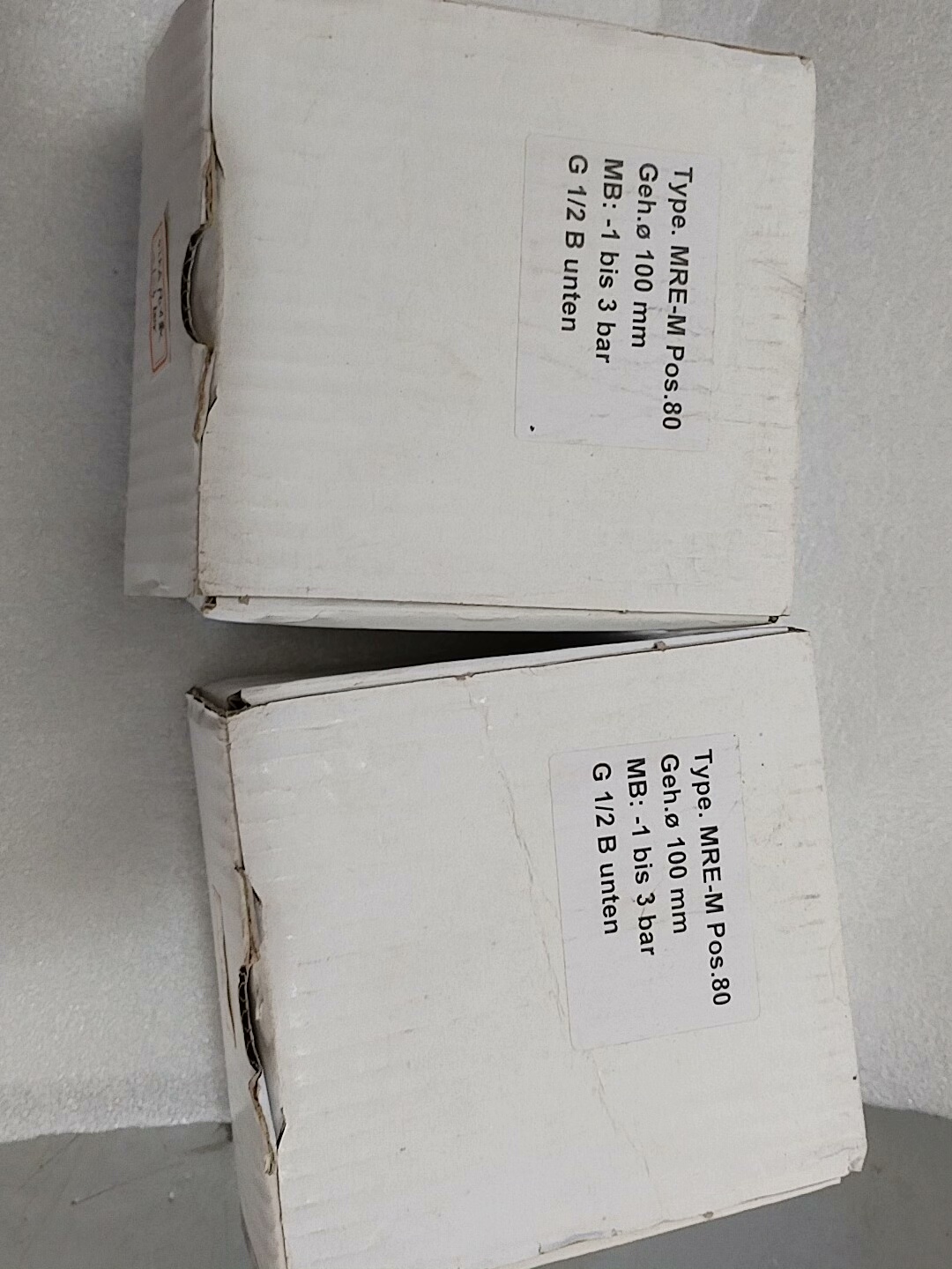 SIKA压力表 MRE-M POS.80 100mm -1-