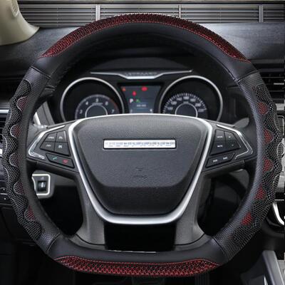 猎豹Cs9 Cs10 Mattu d型汽车方向盘套四季防滑运动皮革专用套