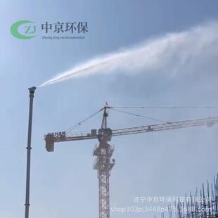 雾TMW桩高杆喷 煤棚喷降尘系统 淋商雾砼站道路厂全区自动高压喷