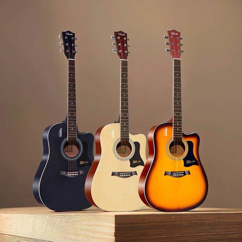 正品山叶音效吉他初学者38新手练习41寸入门琴民谣木吉他男乐器