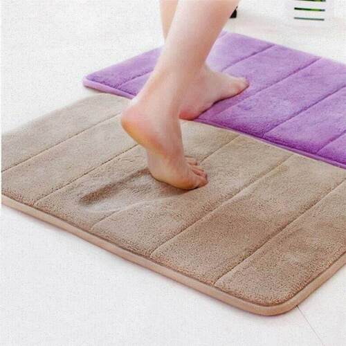 thick memory foam slow rebound mat bathroom carpet mat kit