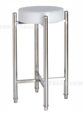 供应不锈钢加厚落地式砧板架厨房沥水架圆菜板商用菜墩存放架