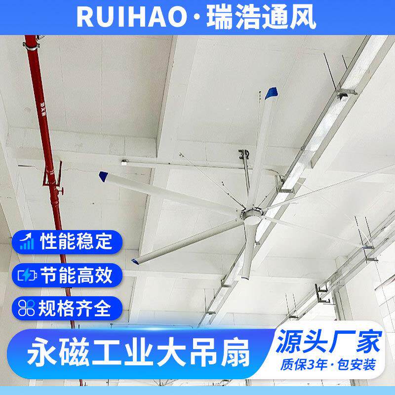 大风力工业风扇节能静音大功率散热风扇车间降温工业大吊扇