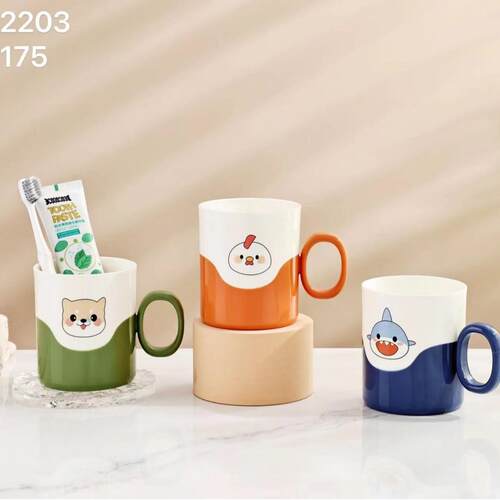 Creative Home Water Cup Toothbrush Cup Cute Cartoon Drop-Res