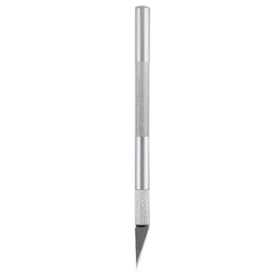 Handle Scalpel Blade Knife Wood Paper Cutter Craft Pen Engra