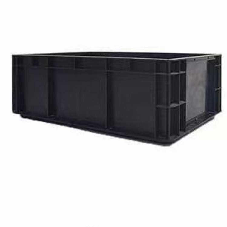 厂家销售带盖黑色防静电箱 加强加厚物流箱防静电EU周转箱,橡塑材料及制品,塑料盒/塑料箱/塑料柜,淘宝优惠券,粉丝福利购,淘宝优惠卷