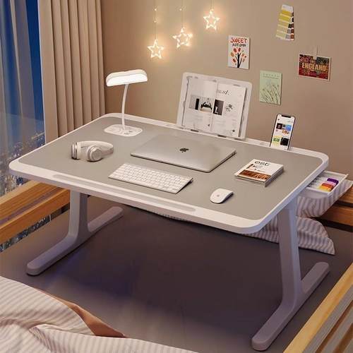 床上小桌子可折叠电脑桌学生宿舍学习桌办公桌家用飘窗书桌小桌板
