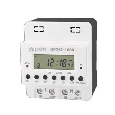 OP262-100A智能时控开关220V定时开关时间控制器可定时自动开关