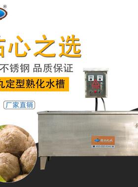 赣云牌智能温控双加热水槽电加热煮丸子设备可直接配肉丸成型机