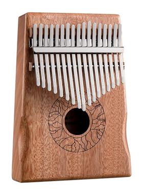 正品拇指钢桃花木Kal芯imba 17-Tone 21-Tone手指钢乐琴初琴学者