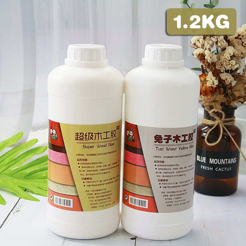 比利兔子木工胶起泡2kg胶胶水胶.靓莱姆材料史白闪1