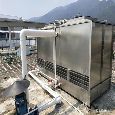 冷方型逆流全钢开放式锈钢3不0LRT-100H4散热却塔 镀镁锌板空制冷