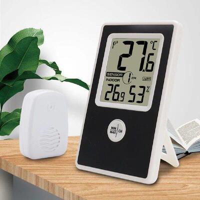 Digital Wall Mounted Thermometer Indoor Outdoor Temperature