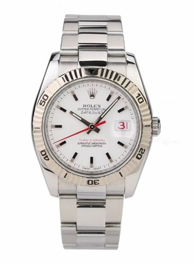 【券后价46600】98新劳力士日志爬山虎白金自动机械表男表116264