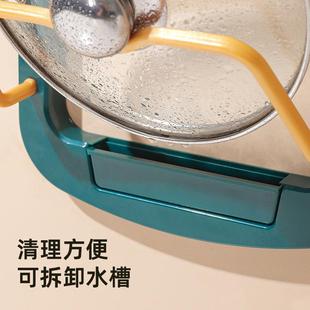 家用支架新款上墙挂架案板架置物架锅盖架壁挂牢固可调双层通用