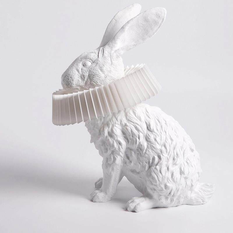 可爱卧室床头北欧简约客厅书房卡通兔子儿童房造型样板房展厅台灯