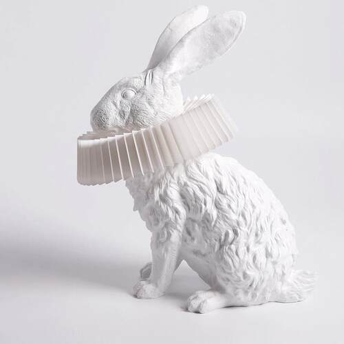 可爱卧室床头北欧简约客厅书房卡通兔子儿童房造型样板房展厅台灯