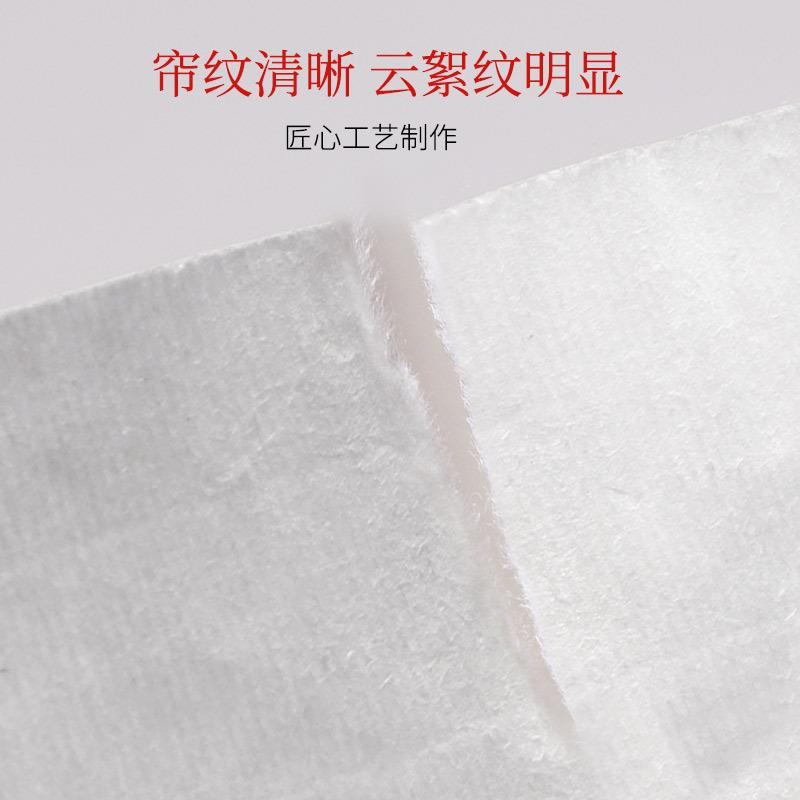 书法作品国展纸檀皮宣纸书法纸半生半熟加厚国画手工古法字画