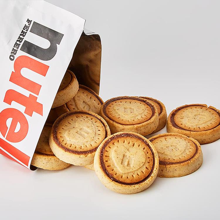 单依纯同款巧克力饼干费列罗nutella能多益榛子单依纯巧克力饼干
