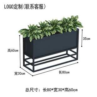 箱箱商业街树售楼部简约庭院凳铁花写字楼户外隔断餐厅艺不锈钢座