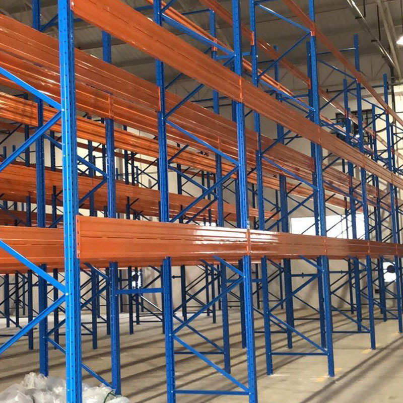 禾达仓储货架横梁式自由组合金属高位立体货架大型库房重型货架子