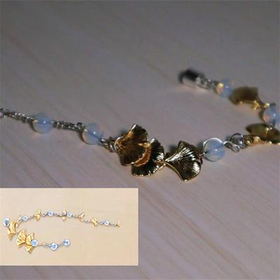 《恋与制作人》白起银杏手链动漫同人周边原创手作COs二次元配饰