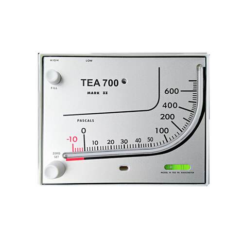 养殖负压表 净化室TEA700红油斜管压差计 微压差表 液压式负压表