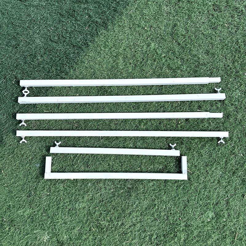 婚庆屏风背景架婚庆铁艺门型架子订婚婚庆道具黑色铁艺架婚庆铁架