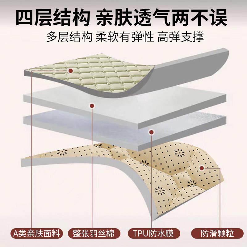 A婴儿童防尿垫 磨毛加厚防类滑防水护凉垫透老年人气防潮床垫LZ-C