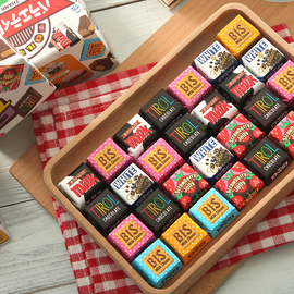 日本进口零食tirol松尾巧克力夹心，喜糖果送女友生日伴手礼物盒装