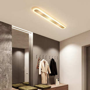 玄关灯入户灯过道灯北欧走廊灯简约现代小阳台LED衣帽间吸顶灯具