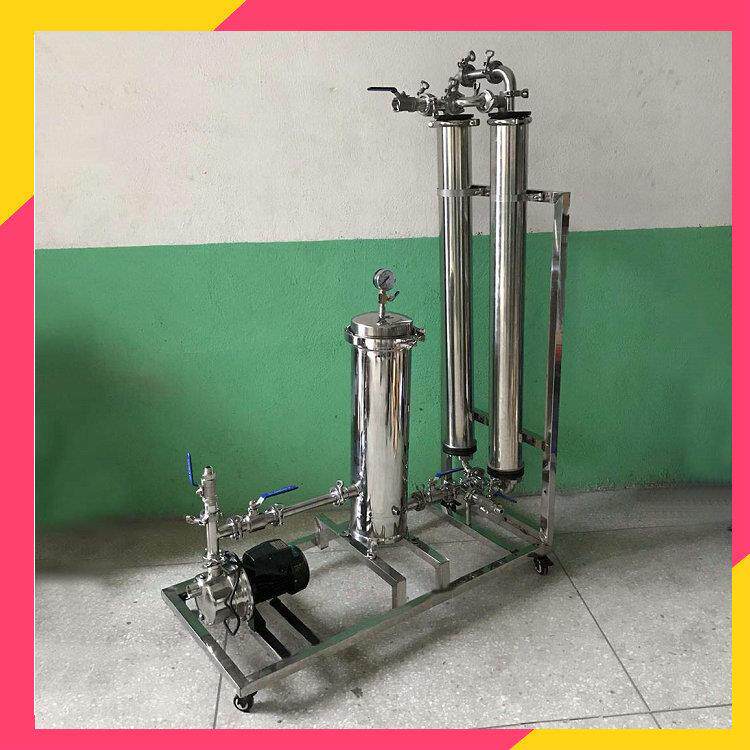 金银花提取液萃取液过滤器 金银花提取物植物护肤原液杂质过滤机