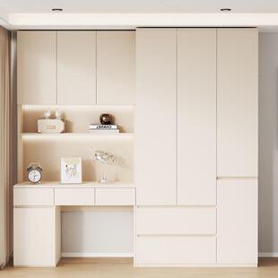 Y书la马tmjPz3af内亚E5NF级欧松板桌衣柜卧室家用书桌儿童衣带柜2