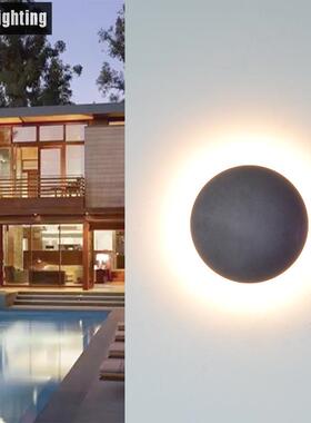 户外饰壁灯室外防水庭院灯外园GP-B043墙面壁挂灯别小花装圆形墅