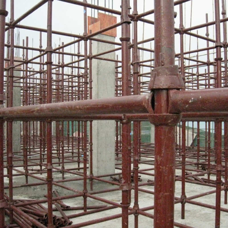 Q235B直缝焊管 高频焊架子管 建筑用架子管 定尺生产 喷红漆 黄漆