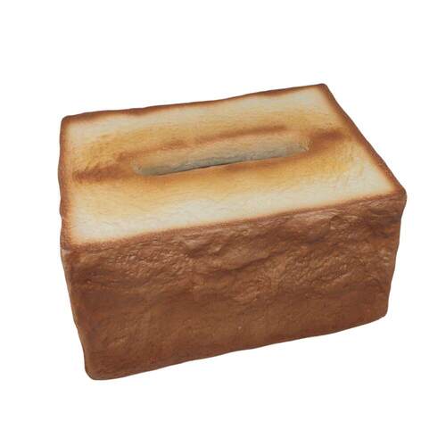 美之鲜仿真吐司纸巾盒Toast tissue box网红抽纸盒客厅餐厅日用品