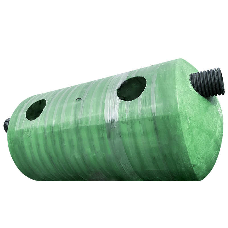 玻璃钢蓄水池2/4/6/9/12/16/20/25/30/100立方成品三格化粪池罐