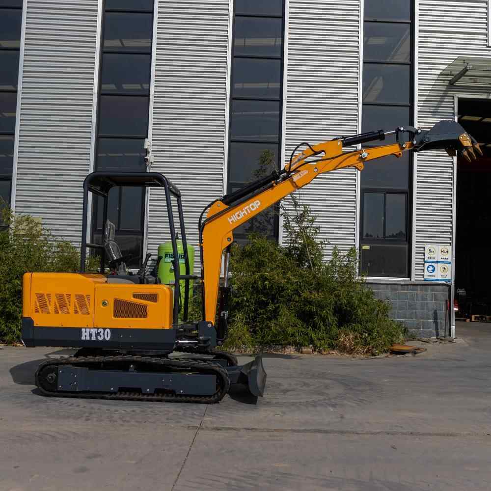 Hig地hto小p30型出口履带掘挖机家JB784236用农用工挖沟回填多功