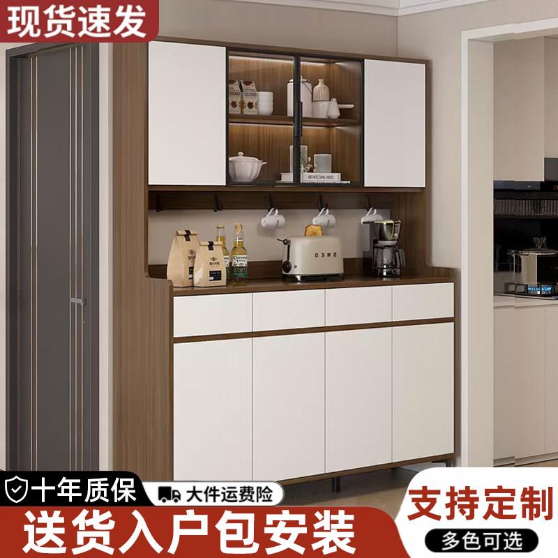 餐柜靠墙一体储物柜子客厅置物柜2026新款酒柜家用茶水柜可定制图片
