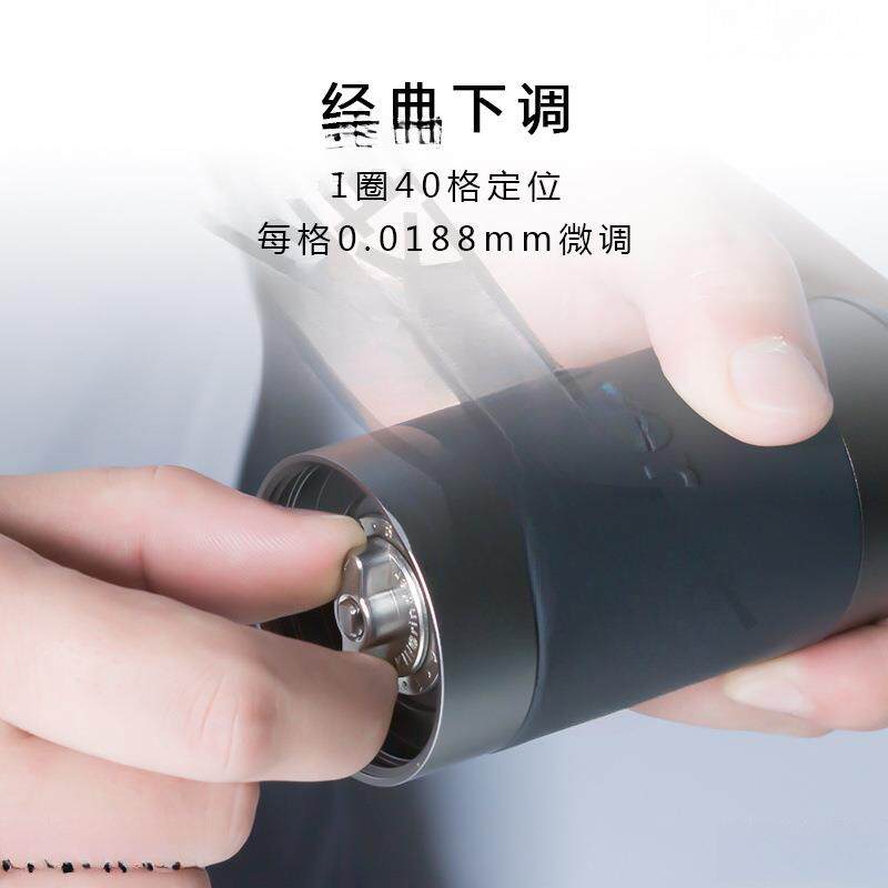 汉匠爽磨手摇磨豆机手动意式手冲咖啡豆便携家用研磨器具垒德株